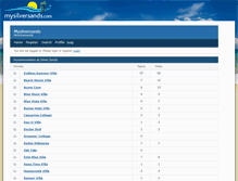 Tablet Screenshot of forums.mysilversands.com